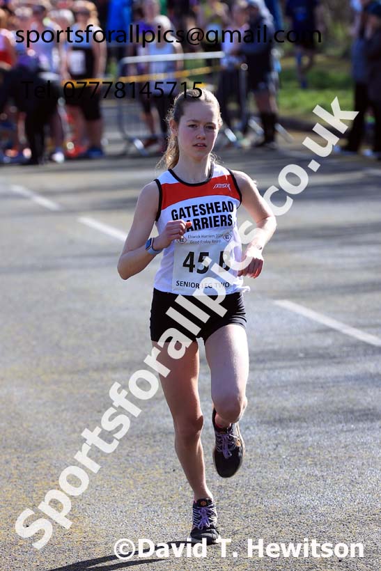 Senior womens 2024 Elswick Harriers Good Friday Relays, Newburn, Newcastle Upon Tyne  Photo: David T. Hewitson/Sports for All Pics